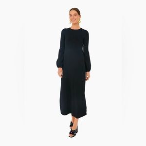 POMANDER PLACE Black Lennox Dress